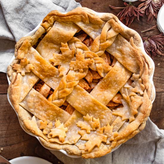 Best Healthy Apple Pie - Recipe photo by thebananadiaries