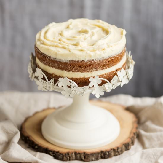 Sweet potato cake with brown butter - Recipe photo by electricbluefood