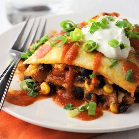 Mexican Lasagna - Recipe photo by nowcookthis