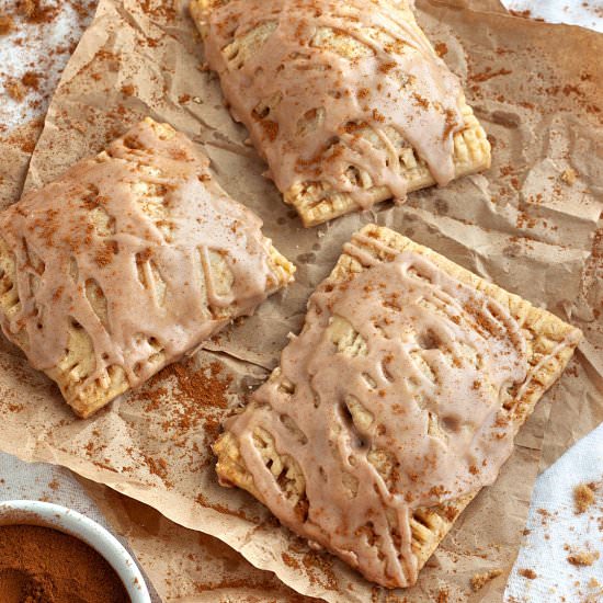 Vegan Apple Cinnamon Pop Tarts - Recipe photo by plant.well