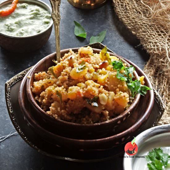 Barnyard Millet & Veggie Pilaf - Recipe photo by anshusfoododyssey