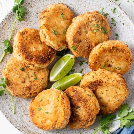 Keto Salmon Patties - Recipe photo by blissfullylowcarb