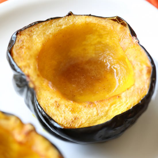 Roasted Acorn Squash - Recipe photo by bellyfull