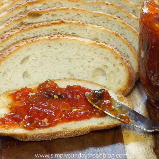 Spicy Tomato Jam - Recipe photo by simply sundays