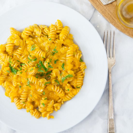 "Risotto-style" pumpkin pasta - Recipe photo by The clever meal