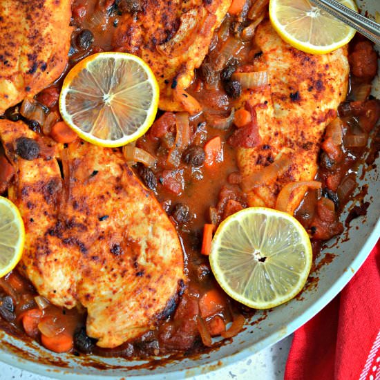 Moroccan Chicken - Recipe photo by Small Town Woman