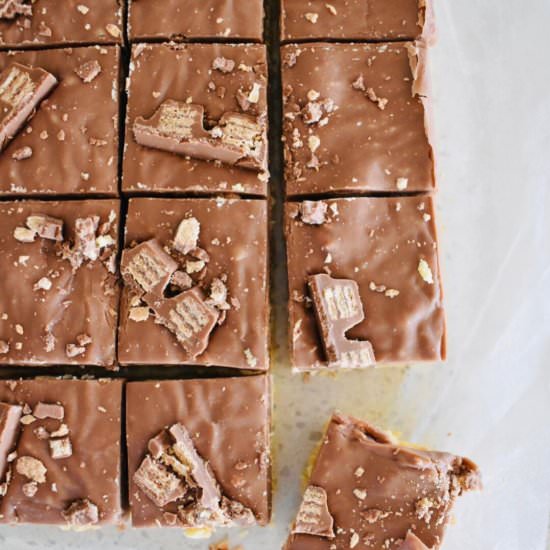 Kit Kat Slice - Recipe photo by cookingwithnanaling