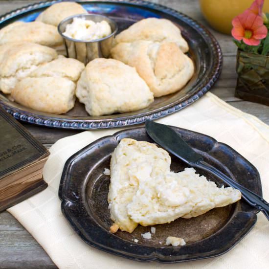 Lazy Heavy Cream Biscuits - Recipe photo by Share The Recipe