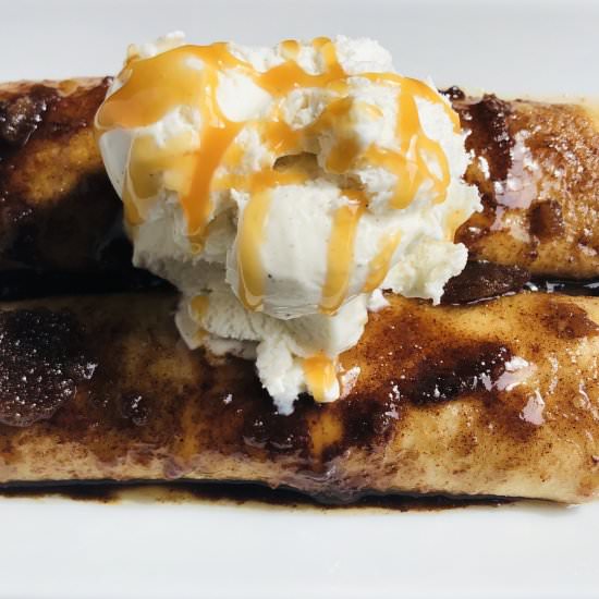 Brown Sugar Cinnamon Apple Enchilada - Recipe photo by Hungry Six