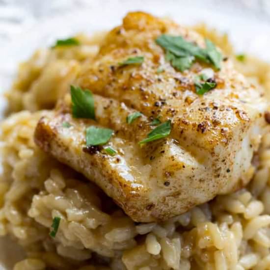 Pan Seared Lingcod - Recipe photo by Or Whatever You Do