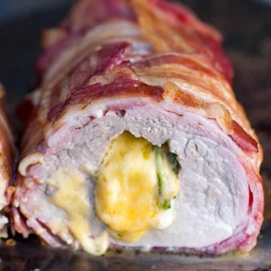 Traeger Stuffed Pork Tenderloin - Recipe photo by Or Whatever You Do