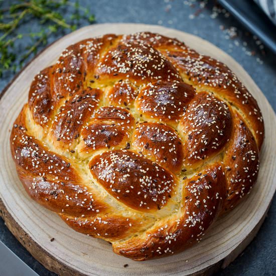 Challah Bread - Recipe photo by Home Cooking Adventure