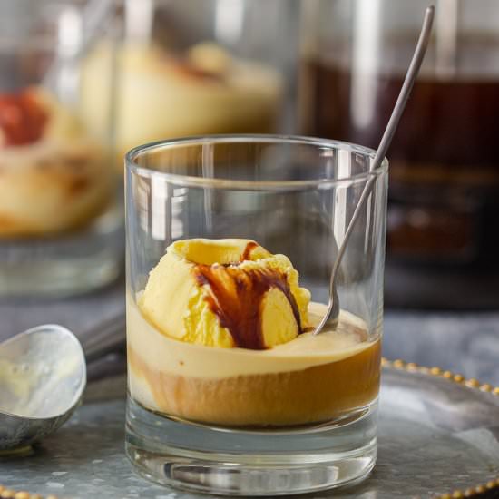 affogato - Recipe photo by Happy Foods Tube