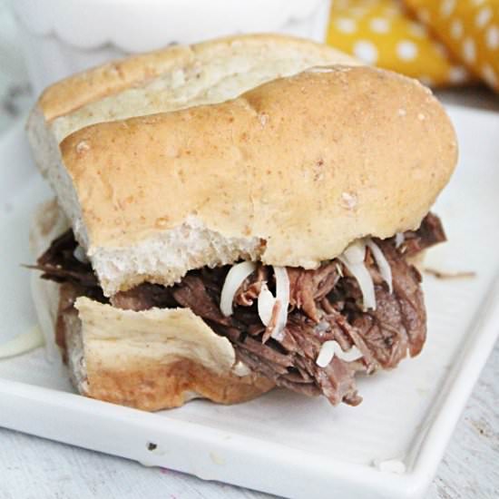 French Dip Sandwiches - Recipe photo by Table for 7