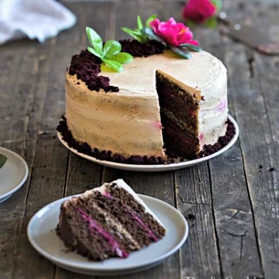 Healthy Red Velvet Cake - Recipe photo by daniscookings