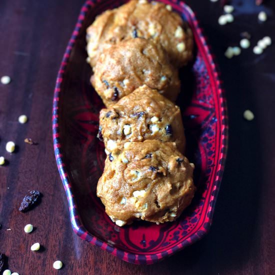 Pumpkin Cranberry Cookies - Recipe photo by Jennyblogs