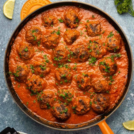 Vegan Meatballs - Recipe photo by lovingitvegan
