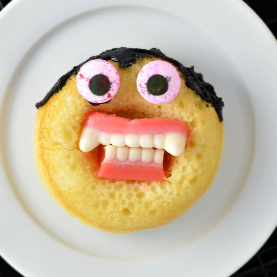 Vampire Doughnuts - Recipe photo by atasteofmadness