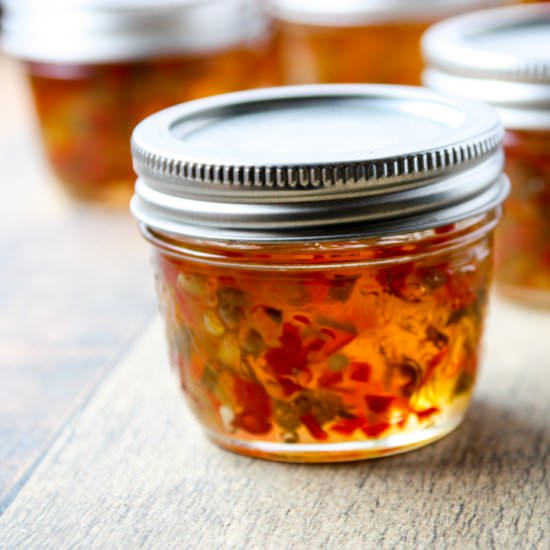 Pepper Jelly Recipe - Recipe photo by the food blog