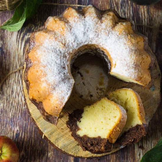Quick Apple Cocoa Bundt Cake - Recipe photo by Blondie-ish at kitchen