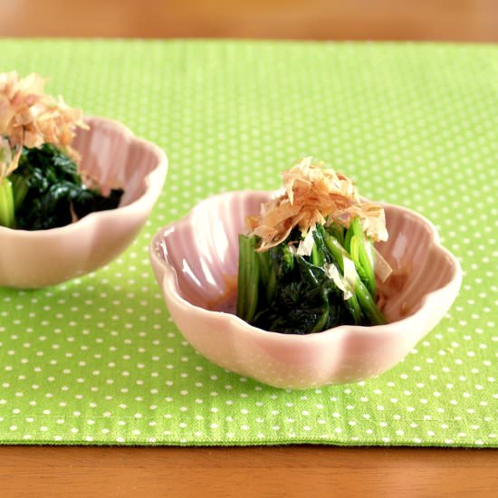 5 MIN Spinach Ohitashi - Recipe photo by ochikeron