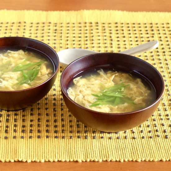 Japanese Egg Drop Soup - Recipe photo by ochikeron