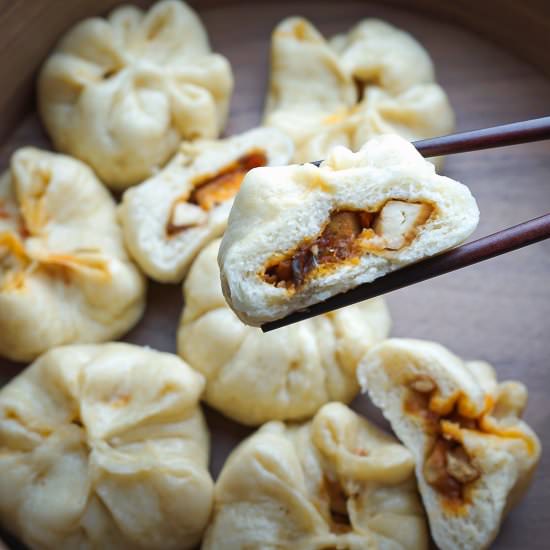 Tofu Steamed Buns - Recipe photo by Liv Vegan Strong