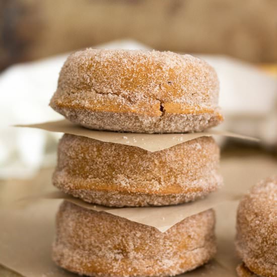 Small Batch Pumpkin Donuts - Recipe photo by lifestyleofafoodie