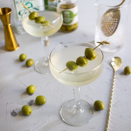 The Dirty Martini - Recipe photo by Beyond Reproach