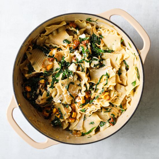 The Perfect Fall Pasta - Recipe photo by Craving California