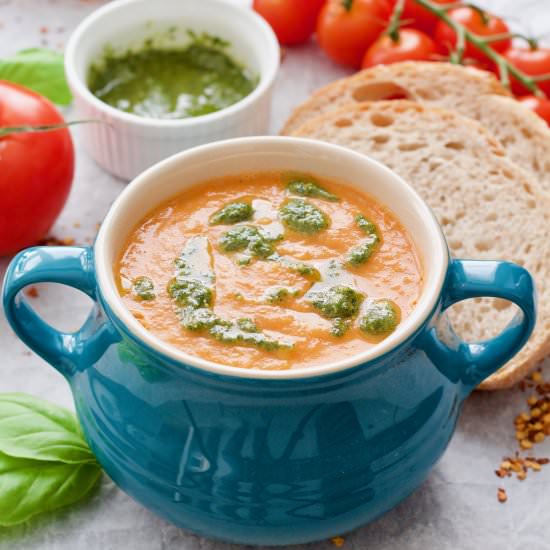 Roasted Tomato & Fennel Soup - Recipe photo by joskitchenlarder