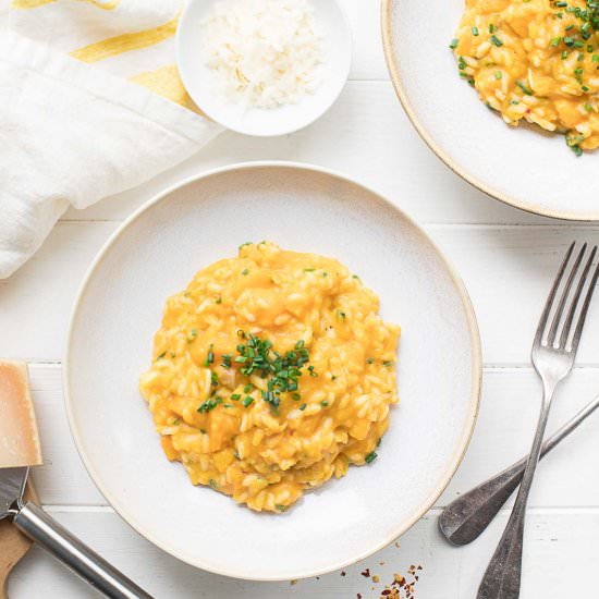Butternut Squash-Risotto - Recipe photo by Elle Republic