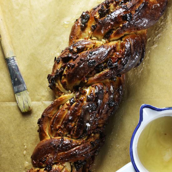 Honey braid bread - Recipe photo by hornoMX