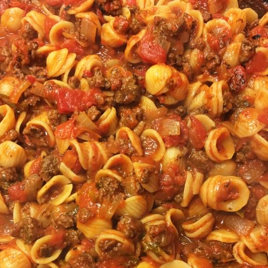 American Chop Suey - Recipe photo by waxingkara