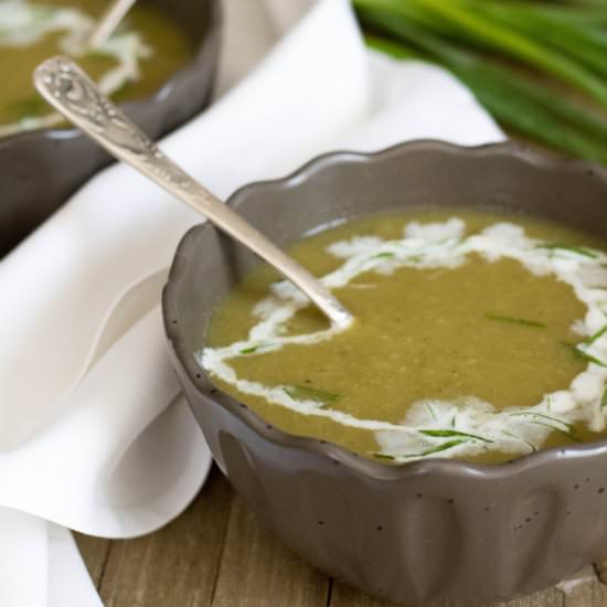 4-ingredient Mexican squash soup - Recipe photo by lifestyleofafoodie