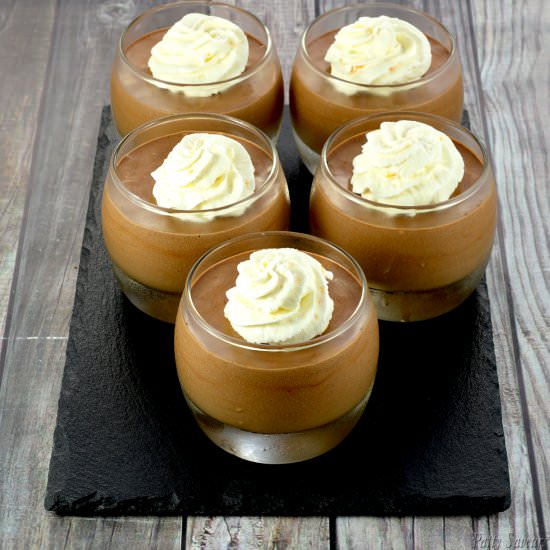 Chocolate Orange Mousse - Recipe photo by pattysaveurs