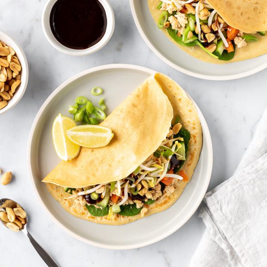 Vietnamese Chicken Crepes - Recipe photo by Your Ultimate Menu