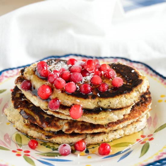 vegan coconut pancakes - Recipe photo by lipodve
