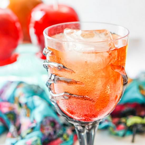 Low Carb Halloween Apple Drinks - Recipe photo by MyLifeCookbook