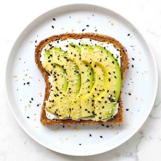 Everything Bagel Avocado Toast - Recipe photo by Zestedlemon