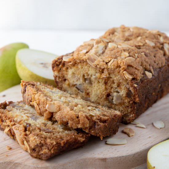 Pear Bread with Candied Ginger - Recipe photo by giftofhospitality