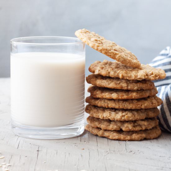 Dairy-Free Oatmeal Cookies - Recipe photo by kitchen335co