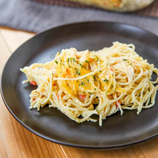 Chicken Spaghetti - Recipe photo by BakingBeauty
