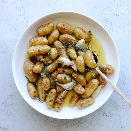 Roasted Fingerling Potatoes - Recipe photo by Craving California