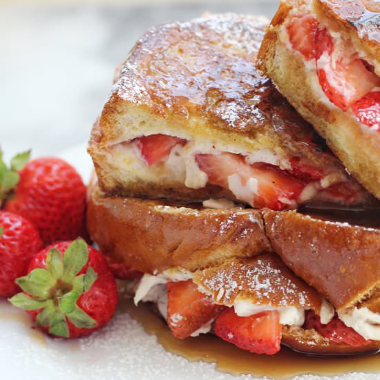 Strawberry Stuffed French Toast - Recipe photo by Ereese