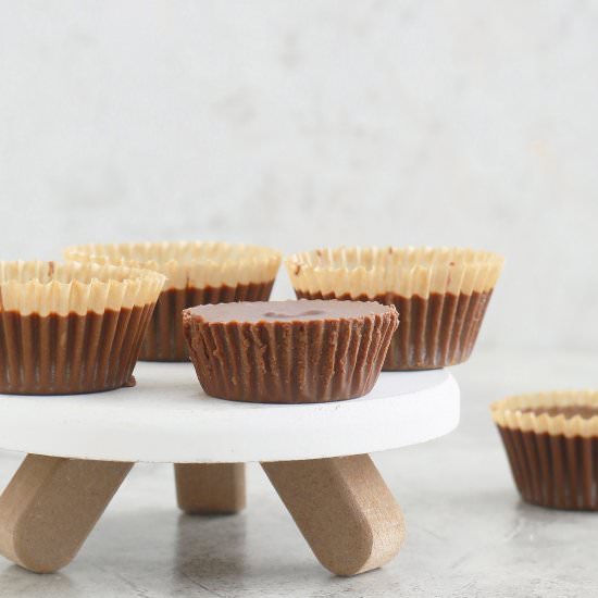 Homemade Almond Butter Cups - Recipe photo by kitchenathoskins