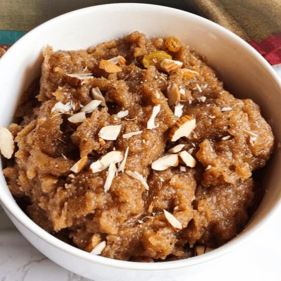 Singhare ka halwa - Recipe photo by greenbowl2soul