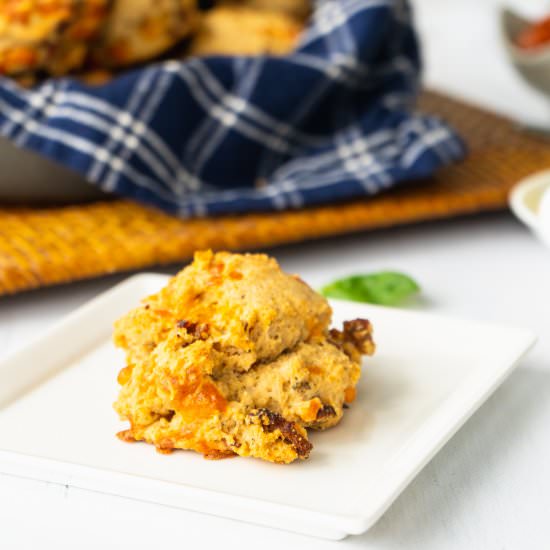 Easy Cheesy Drop Biscuits - Recipe photo by sipandspice
