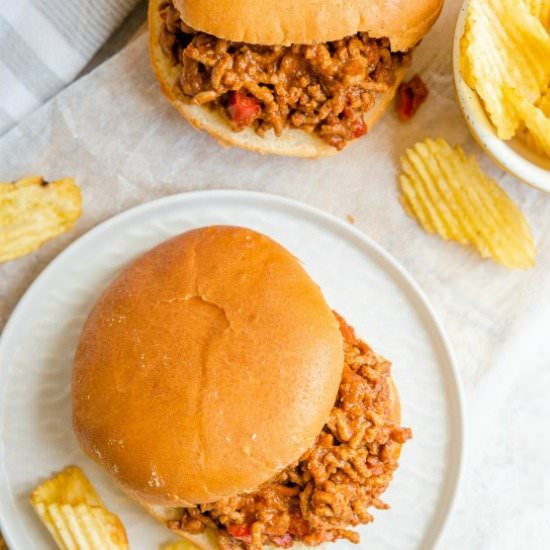 The Perfect Sloppy Joes - Recipe photo by happily unprocessed