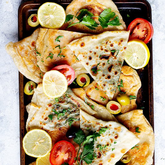 Gozleme – Turkish Stuffed Flatbread - Recipe photo by unicorns in the kitchen